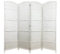 Parawan pokojowy dekoracyjny kotara 4 skrzydła 180x200 biały SU-033W 5901583763151