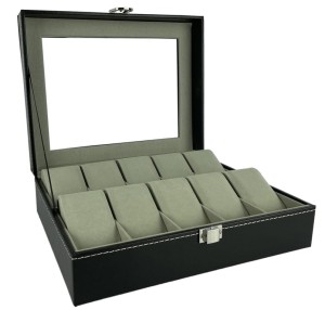Szkatułka pudełko etui kasetka na zegarek zegarki 10 szt