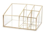 Przybornik na biurko organizer metalowy 135858