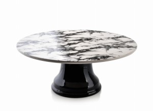 Patera ceramiczna duża marmur 25cm HTDD0158