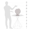 GLOBUS EDUKACYJNY DUŻY BIURKOWY ZOFFOLI 45x33 Z.921.01 806891829412