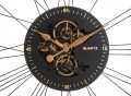 Zegar wiszący metalowy retro duży 90x90 131902