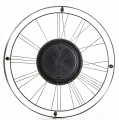 Zegar wiszący metalowy retro duży 90x90 131902