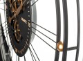 Zegar wiszący metalowy retro duży 90x90 131902