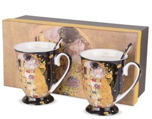 Kpl. dwóch kubków porcelana Gustav Klimt 10,5x11,5 130953