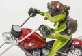 Figurka dekoracyjna żaba chopper 14x21 121421 5902663214211