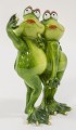 Figurka dekoracyjna żaba selfie 20x14 112096