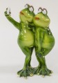 Figurka dekoracyjna żaba selfie 20x14 112096