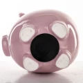 Skarbonka świnka dekoracyjna ceramiczna różowa 12x11x9 146878