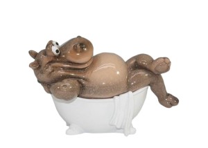 Figurka dekoracyjna Hipopotam 10x16x9 159210