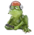 Figurka dekoracyjna żaba gracz 11x10 127597