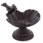 Poidło dla ptaków karmnik metalowy ogród 12,5x17x15 159130