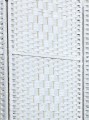 Parawan pokojowy dekoracyjny kotara 4 skrzydła 180x200 biały SU-033W-4