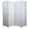 Parawan pokojowy dekoracyjny kotara 4 skrzydła 180x200 biały SU-033W-4
