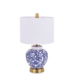 Lampa ceramiczna lampka nocna stołowa 41x26 159364