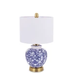Lampa ceramiczna lampka nocna stołowa 41x26 159364