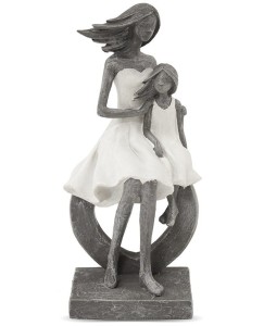 Figurka dekoracyjna matka z córką 23,5x11x7 114356