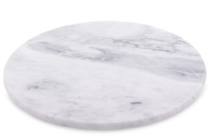 Patera dekoracyjna okrągła marmurowa ciężka 30cm 164429