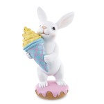 Figurka dekoracyjna królik 16x9x9 162490