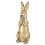 Figurka dekoracyjna królik wielkanocna ceramiczna 49x16x16 163871
