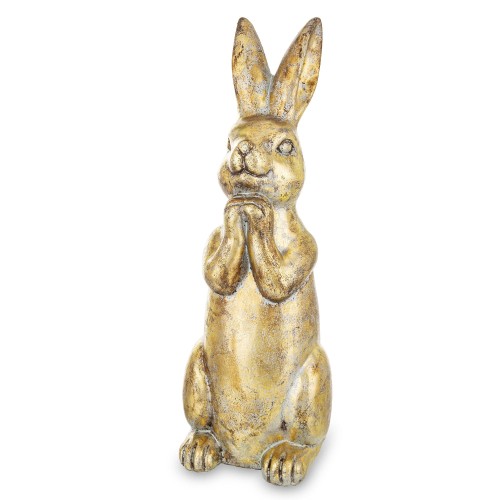Figurka dekoracyjna królik wielkanocna ceramiczna 49x16x16 163871