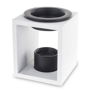 Kominek zapachowy ceramiczny do olejków aromaterapii wosków tealiht 12,5x10x10 145650