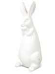 Figurka wielkanocna ceramiczna zajączek 39x15x15 100210