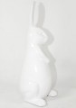 Figurka wielkanocna ceramiczna zajączek 30x11x12 100215
