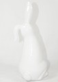 Figurka wielkanocna ceramiczna zajączek 30x11x12 100215