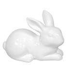 Figurka wielkanocna ceramiczna zajączek 14,5x8x10 111688