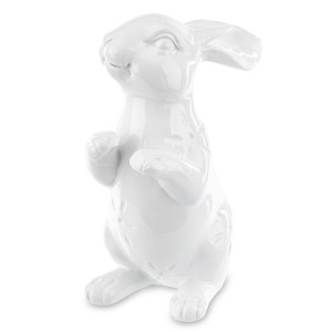 Figurka wielkanocna ceramiczna królik 15x8x12 162523