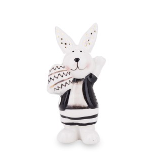 Figurka dekoracyjna królik wielkanocna 8,5x4,5x3 144639