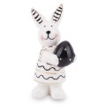 Figurka dekoracyjna królik wielkanocna 9x4,5x3 144638