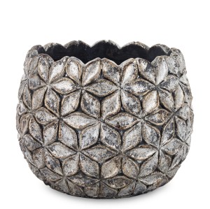 Osłonka donica doniczka cementowa 15,5x17,5x17,5 161120