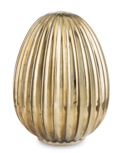 Jajko wielkanocne dekoracyjne złote 20x14x14cm 143841