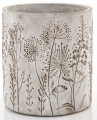 Osłonka donica doniczka cementowa 14x13 145459