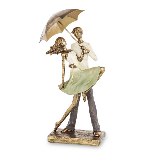 Figurka dekoracyjna para pod parasolem family 36x15x13 154970