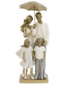Figurka dekoracyjna rodzina pod parasolem family 38x16x10,5 122308