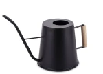 Konewka dzban dekoracyjna metalowa czarna 21,5x33x16,5 158117