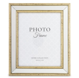 Ramka na zdjęcie zdjęcia złoto-srebrna glamour 32x26,5x3-21 168654