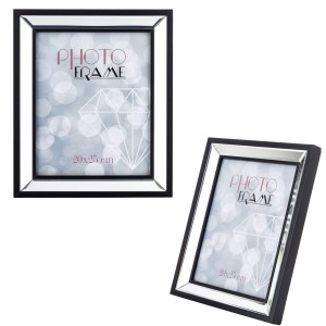Ramka na zdjęcie zdjęcia czarna glamour 32x27x3-21 169420