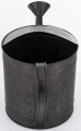 Konewka dzban dekoracyjna metalowa srebrna 22x42x17,5 164799