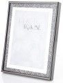 Ramka na zdjęcie zdjęcia srebrno-czarna glamour 23,5x18,5x2-12 169007