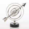 Astrolabium dekoracyjne metalowe 16x17x6,5 125516