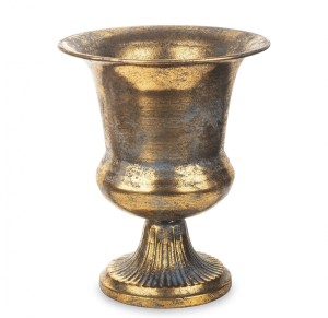 Donica osłonka doniczka wazon metalowy 25x20,5x20,5 130799