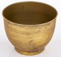 Osłonka donica doniczka metalowa złota 20x26x26 159232