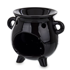 Kominek zapachowy ceramika czarny kociołek 9,5x11x8,5 154710