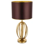 Lampa ceramiczna lampka nocna stołowa 67,5x33x33 159349
