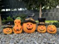Dynia figurka ceramiczna ozdoba lampion do ogrodu duża 38,5x26