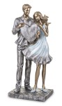 Figurka dekoracyjna para z sercem kolekcja family 25,5x11,5x8 137879